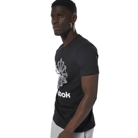 Reebok Men's Classic Big STARCREST Logo T Shirt available in L and XL - Picture 5 of 7